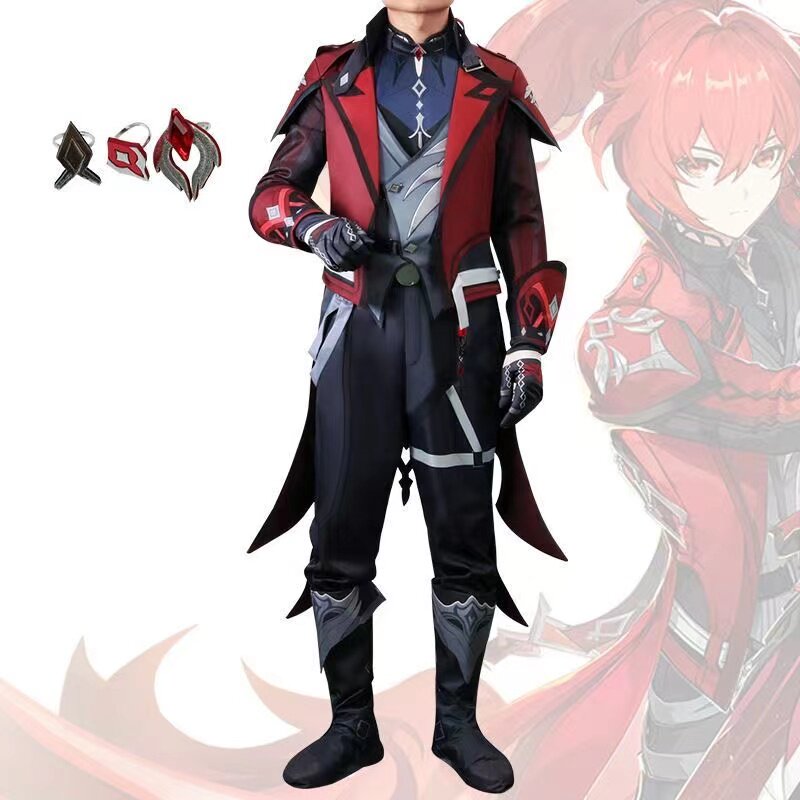 原神 Genshin ディルック ラグヴィンド　コスプレ 衣装 演出服 変装 仮装 二次会 イベント パーティー