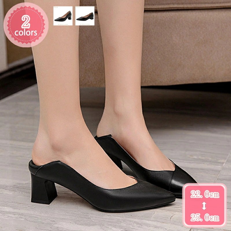 2000円OFFクーポン 3レインシューズ レディース パンプス おしゃれ 幅広 靴 防滑 大きいサイズ 3cm/5cmヒール 走れる 痛くない 快適 美脚パンプス ミドルヒール フォーマル シンプル 20,644円