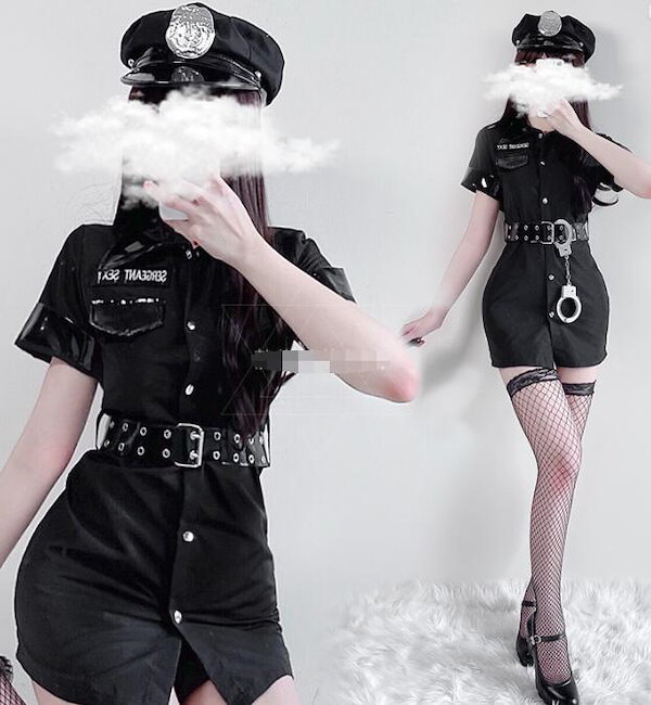 警察官ハロウィン コスプレ レディース ポリス 警察 セクシー 仮装 衣装 女性 ハロウィン 衣装