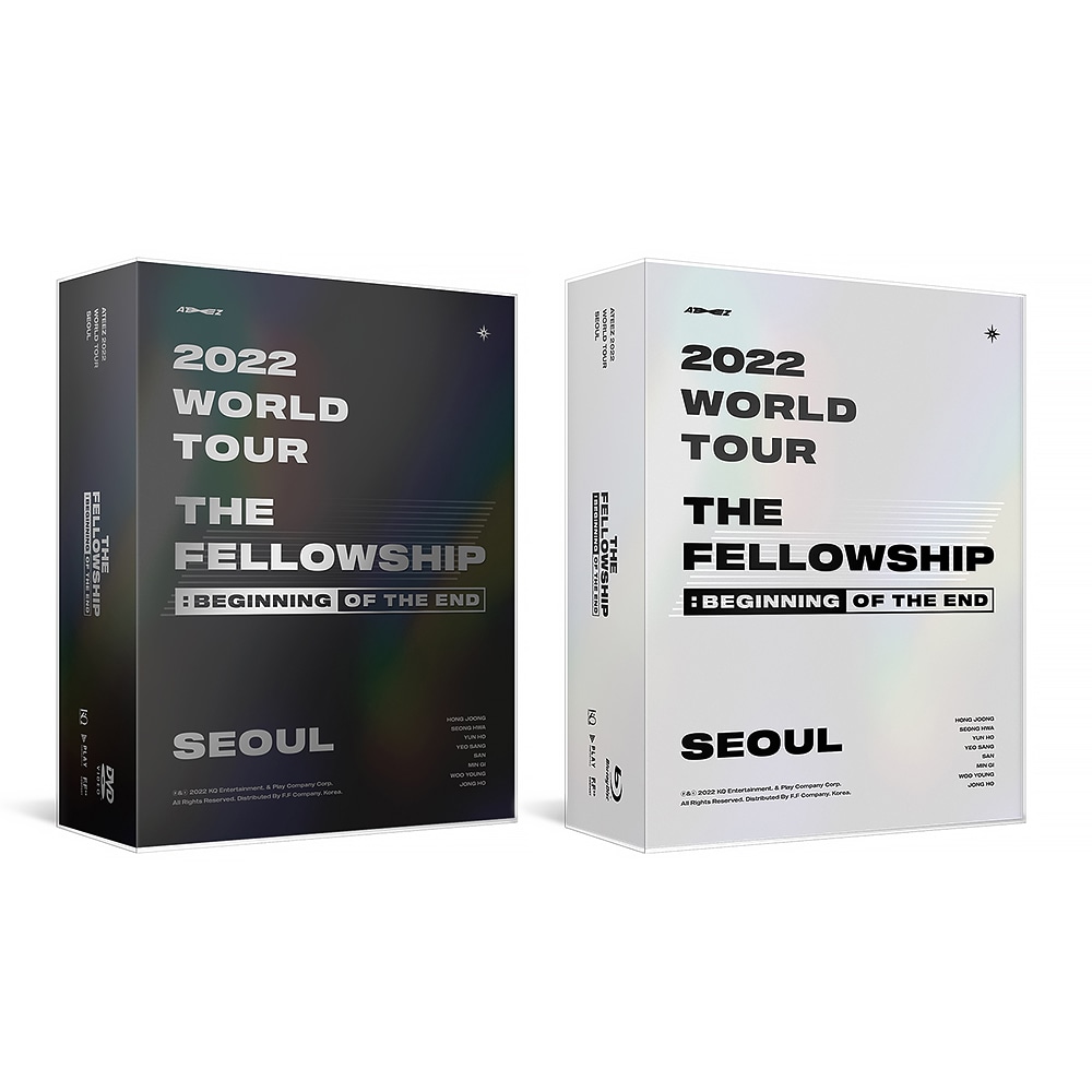 【自社特典提供】 ATEEZ 2022 THE FELLOWSHIP : BEGINNING OF THE END SEOUL [ DVD / BLU-RAY ]
