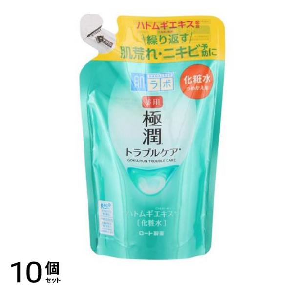 肌ラボ(肌研) 薬用 極潤 スキンコンディショナー 詰め替え用 170mL 10個セット