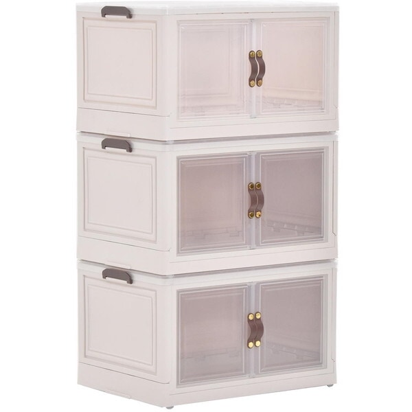 B.Bファニシング ONSE0242PLWHT ホワイト BENRY(大) 多目的収納ボックス 3個セット メーカー直送