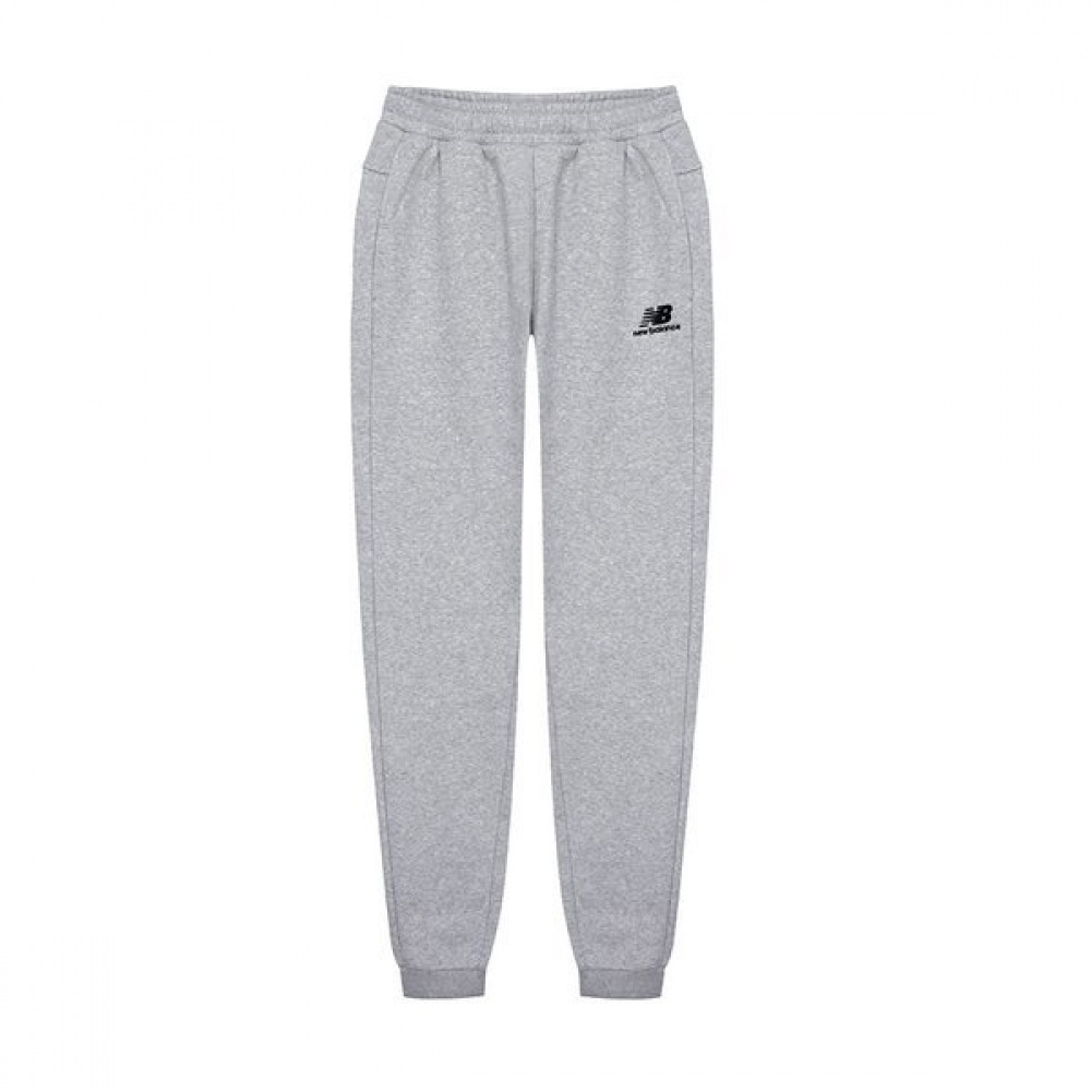 ニューバランスニューバルスタンダードジョガー起毛トレーニングボトムスグレー NBMLDB9053-15