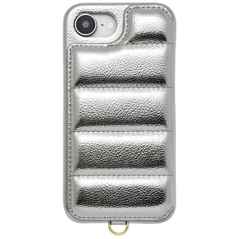 CCCフロンティア　iPhone 16e Puffy Case for iPhone SE2025 シルバー　UNI-CSIP25S-2PCSV