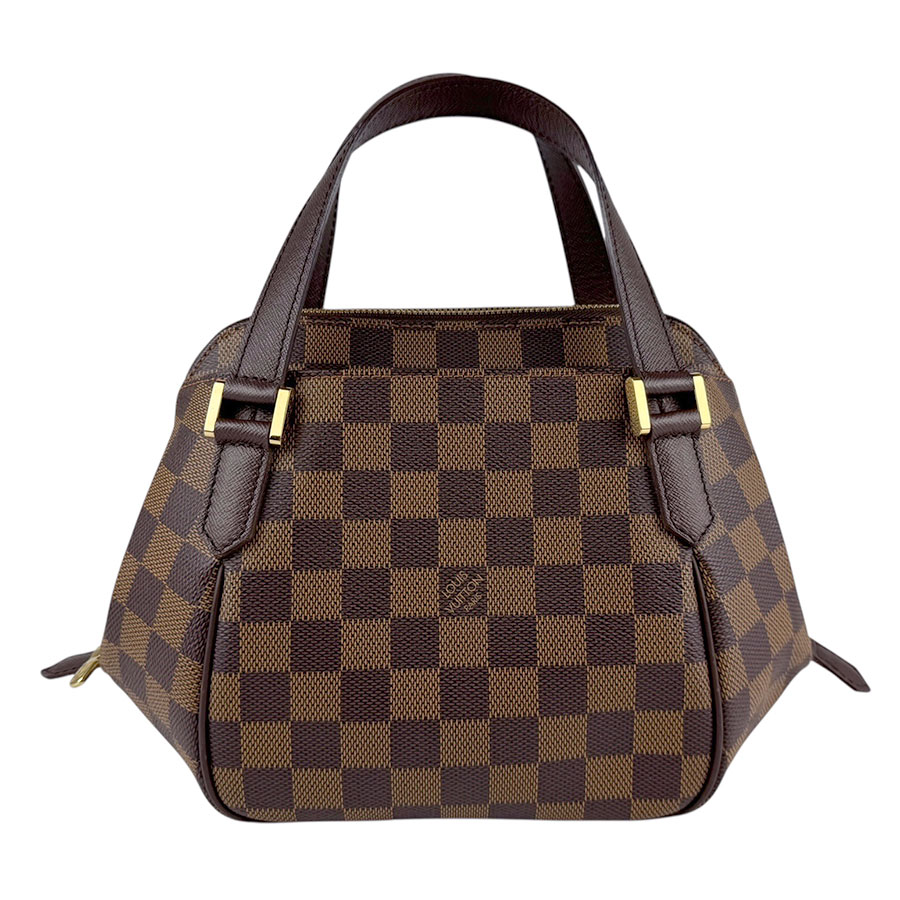 ルイ ヴィトン LOUIS VUITTON ハンドバッグ ダミエ べレムPM ダミエキャンバス ブラウン ゴールド レディース N51173 z6473