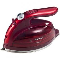 【外箱破損/在庫あり】東芝 TOSHIBA 海外向けアイロン TA-FVW100(R) スチームアイロン ツーリストモデル レッド　220V仕様