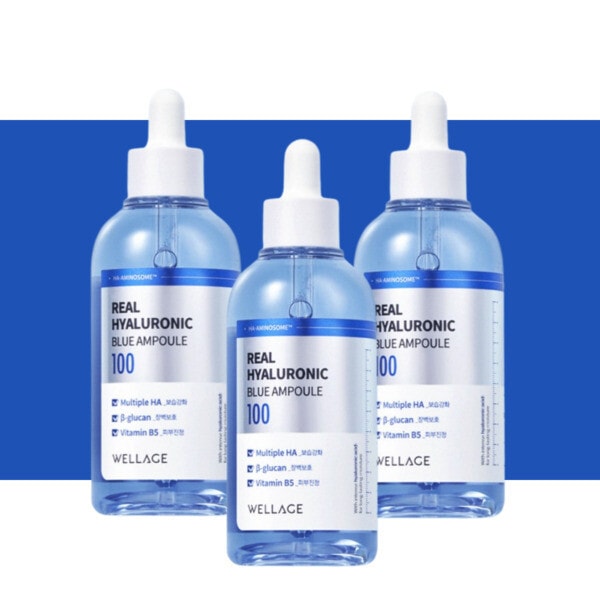 リアル ヒアルロニック ブルー 100 アンプル 100ml x 3個