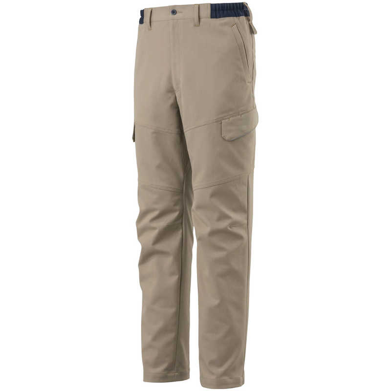 ミズノ　ワークパンツ（通年向け） [ユニセックス] S 49：ベージュ×ネイビー　F2JF158149