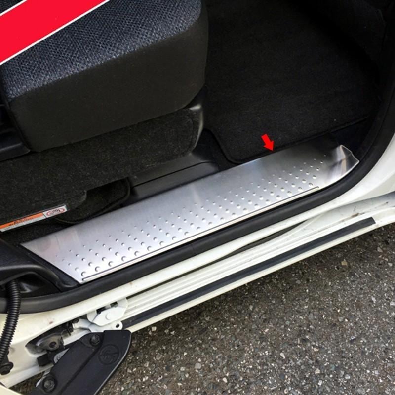 シエンタ170系 アクセサリー カスタム パーツ トヨタ SIENTA スカッフプレート ステップインナーガーニッシュ