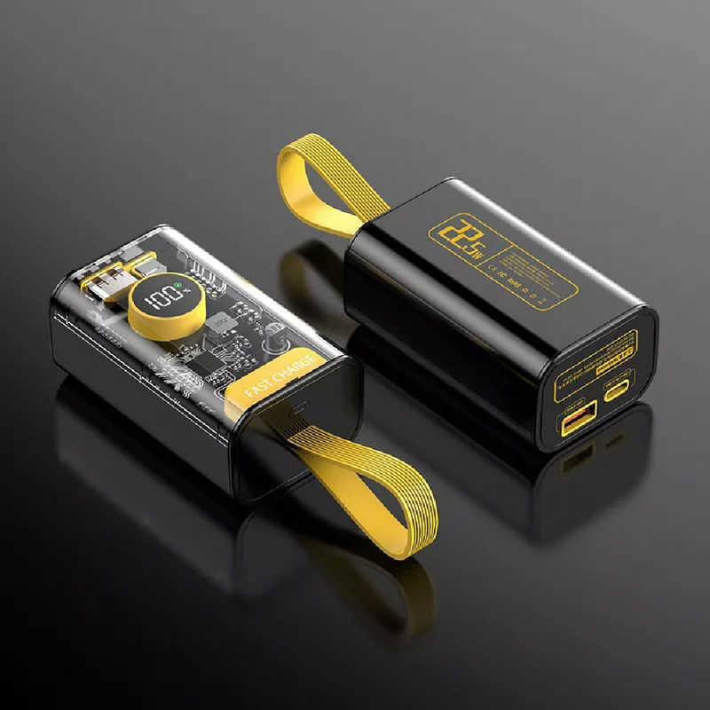 グローチャー　モバイルバッテリー 5000mAh ブラック Gloture［USB Power Delivery・Quick Charge対応/2ポート/充電タイプ］　GeeTurbo-bk