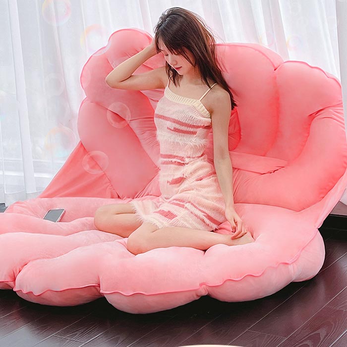 貝殼様式 クッション リアル シェル型 ドブガイ　ソファーベッド　背もたれクッション 　着ぐるみ衣装　仮装 着用可能　コスチューム　 特大150*200cm 寝具 寝袋 可愛い かわいい おもしろい 13,072円