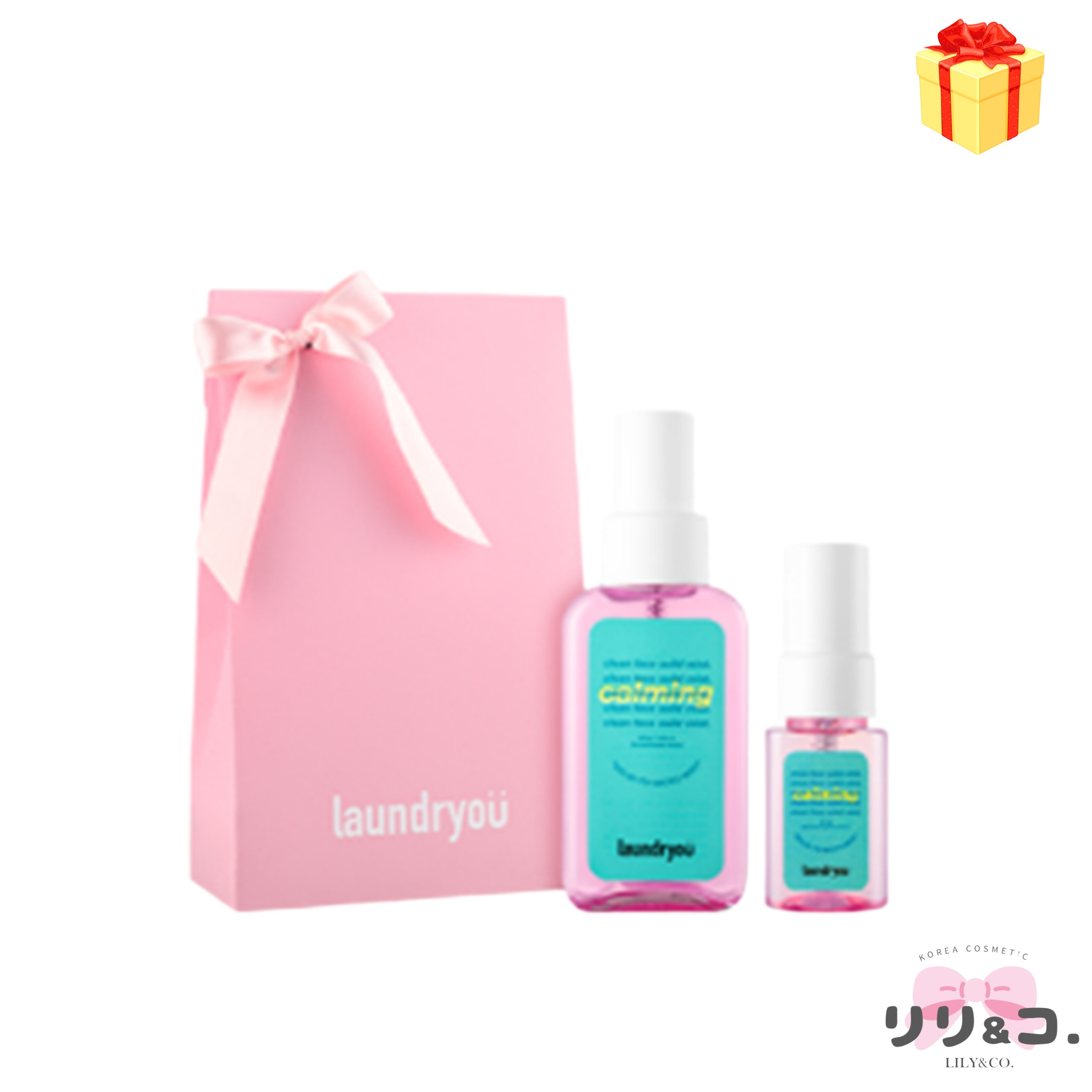 【女優愛用】クリーンフェイス ソリッドミストセット （100g＋ミニミスト30g＋キーホルダー付き) フェイスミスト 人気 保湿 敏感 韓国コスメ 記念日プレゼント水分 しっとり 韓国化粧品