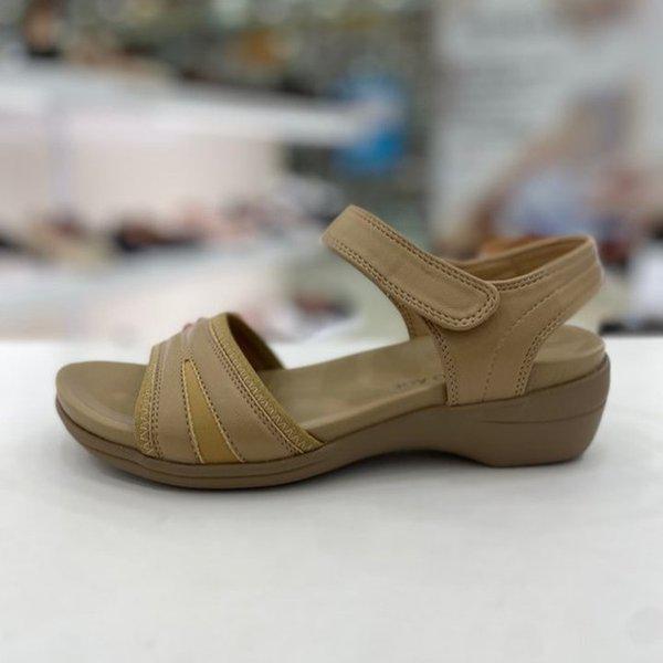 女性用軽量サンダル 4CM YAEMDS701NYBE HFPF1A GN_GN