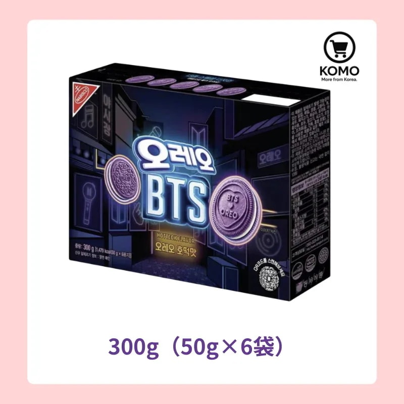 Qoo10] OREO BTS フォトカード2枚 特典【韓国限定 : KPOP