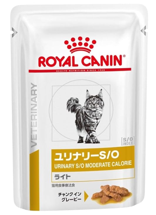 ロイヤルカナン ユリナリーS/O ライト 猫用 ウェット パウチ 85g(85g×12袋)