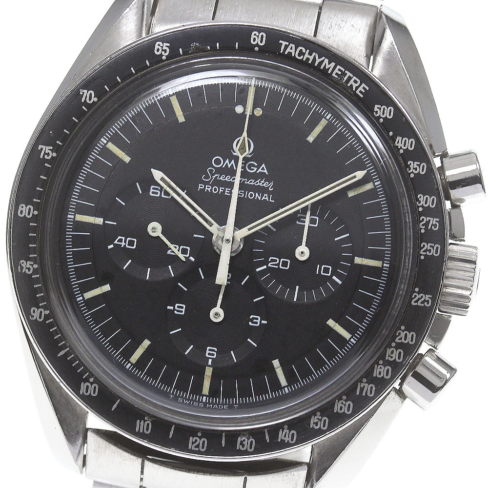 【OMEGA】オメガ スピードマスター プロフェッショナル クロノグラフ 下がりR 段付 cal.861 ST145.022 手巻き メンズ_712848【中古】