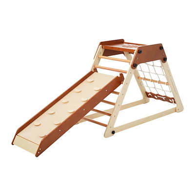 ジャングルジム 天然木 すべり台 滑り台 屋内 室内用 室内遊具 キッズ 子供 ジャングルジム 天然木 7in1 ブランコ すべり台 滑り台