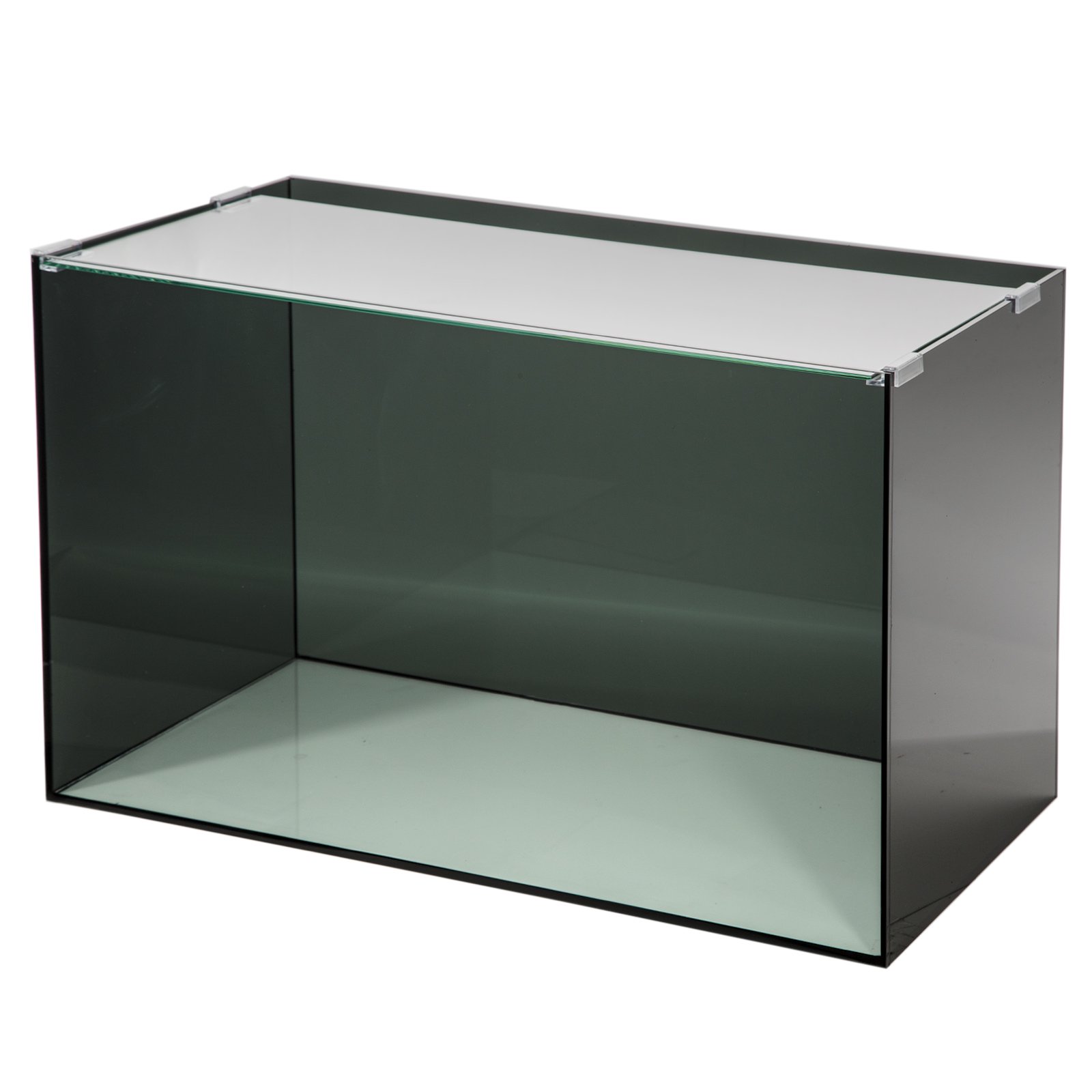 ガラス水槽　アクロ６０　３面スモーク　ブラックシリコン　６０X３０X３６ｃｍ　５ｍｍ　６０ｃｍ水槽　ＣＲＣ10―11―01―50―00