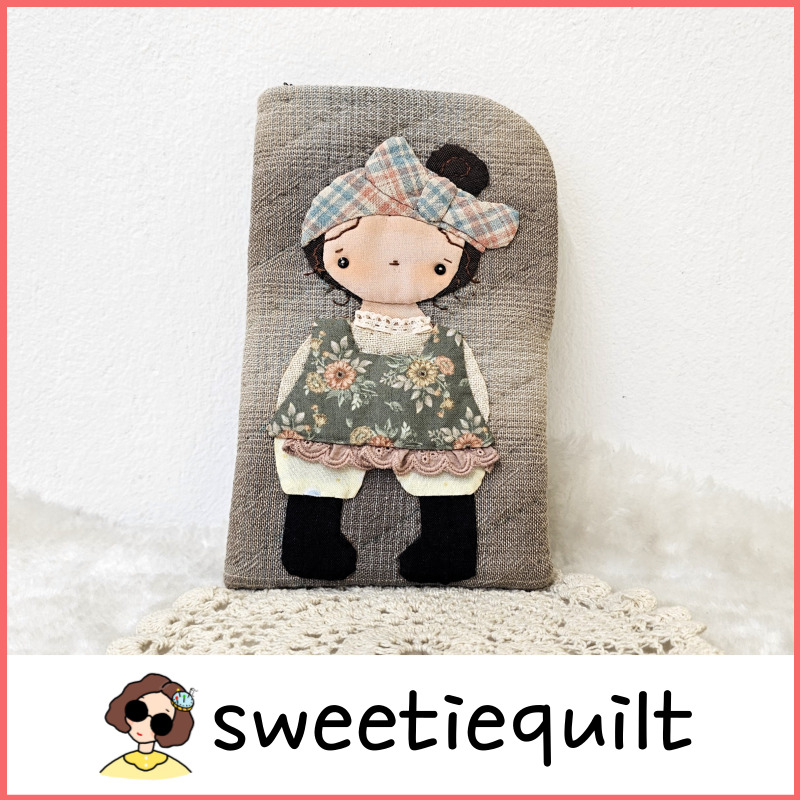 【sweetiequilt】 オーダーメイド　100％手作り　ハルポーチ　韓国大人気　恋人プレゼント　ハンドメイド　お出かけ　デイリーバック キルティング／キルト／手作り／記念日プレゼント