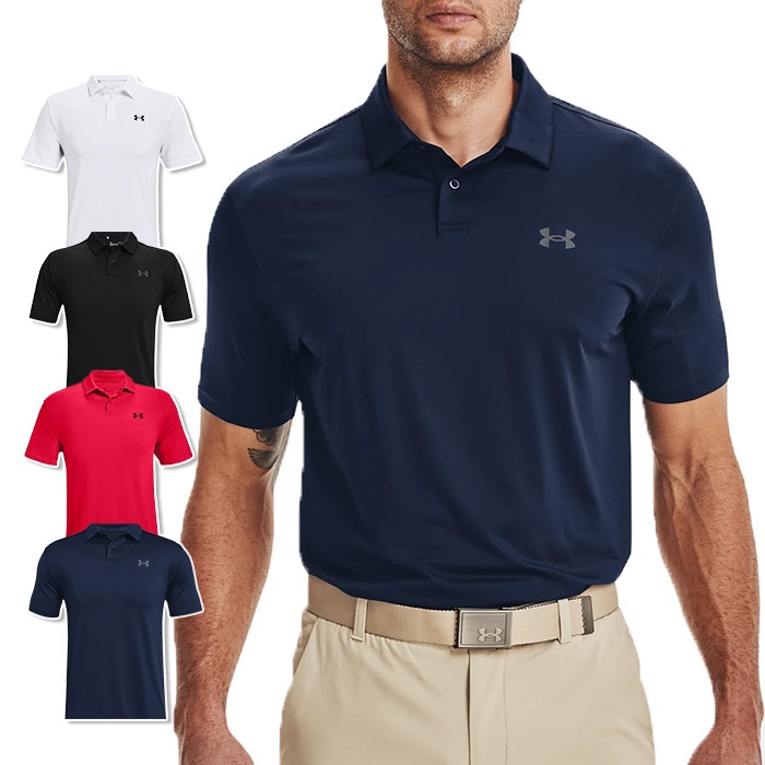 【SHOPクーポンあり】ティートゥーグリーン ポロシャツ メンズ 半袖 衿付き ゆったり 大きいサイズ ゴルフウェア ブラック ホワイト ネイビー レッド 1368122