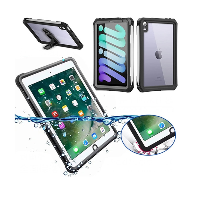 iPad 10.2インチ 防水ケース 第9世代 第8世代 第7世代 iPad 9.7インチ 2017 2018 防水カバー 防雪 防塵 防水 耐衝撃 Pro 11インチ 第4世代 指紋 mini6
