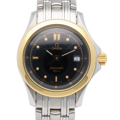 オメガ シーマスター120 腕時計 ステンレススチール クオーツ 1年保証 OMEGA 中古
