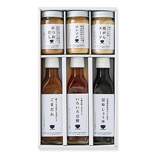 （栗原はるみ 監修 調味料セット）栗原はるみ ゆとりキッチン 調味料 ギフトセット 6種入り