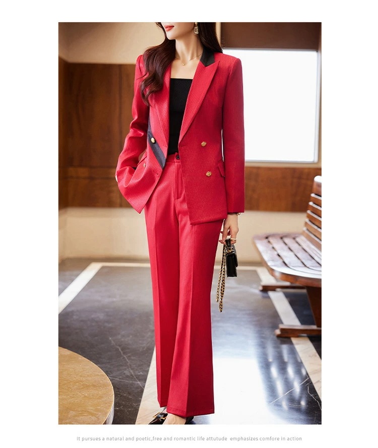 スーツ セットアップ 女性 秋 新作 カジュアル おしゃれ ビジネスウェア 8103