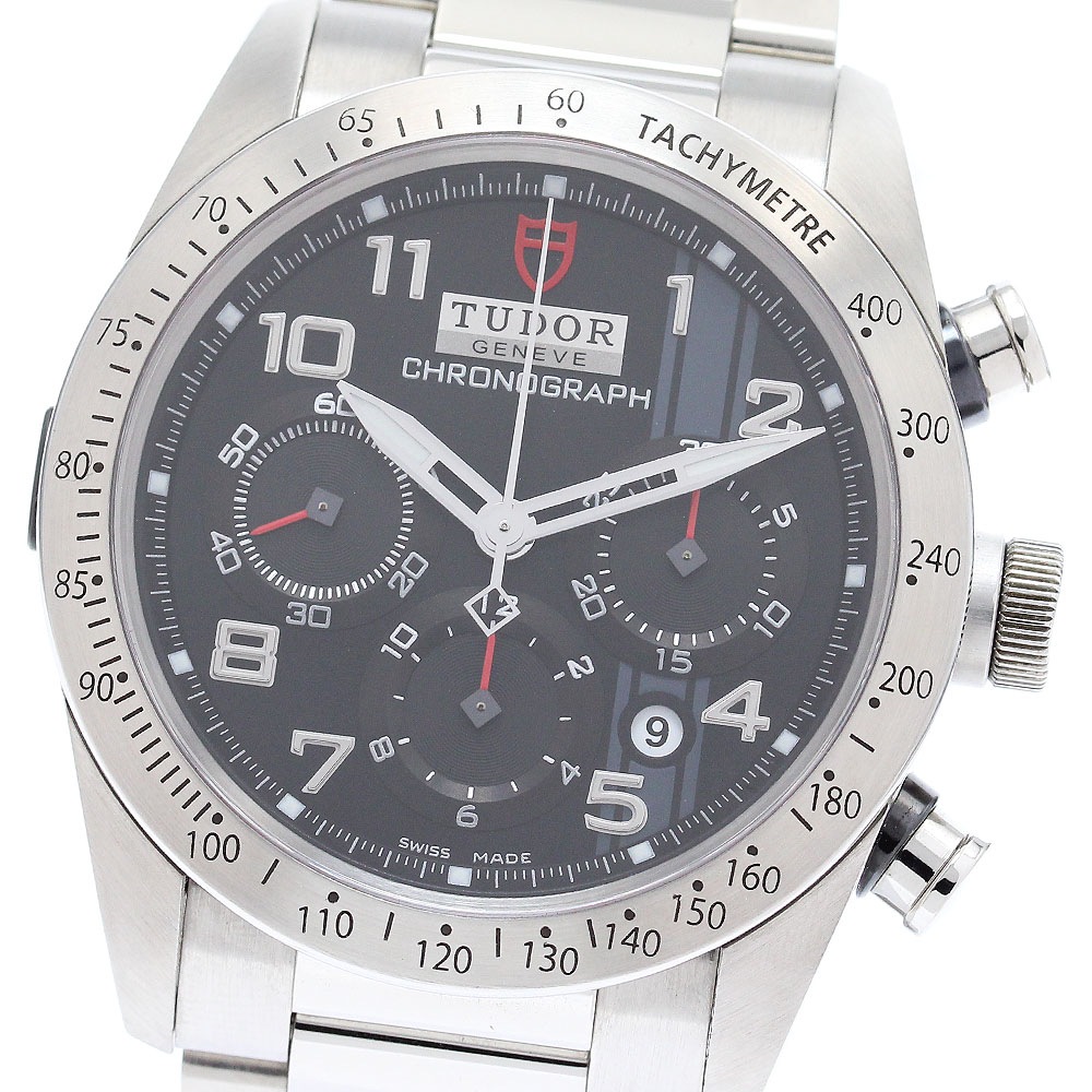 チュードル TUDOR 42000 ファストライダー クロノグラフ 自動巻き メンズ 良品 _868976【中古】