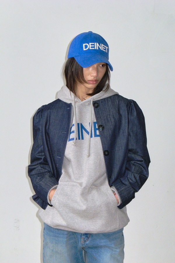 【DEINET】 DEINET LOGO CAP : BLUE