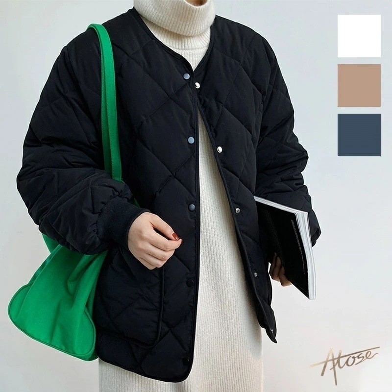 【短納期】コート ジャケット レディース ダウンジャケット 中綿 防寒 長袖 羽織り 防寒性抜群 大きいサイズ 秋冬 エアリーナイロン おしゃれ キルティング 体型カバー 保