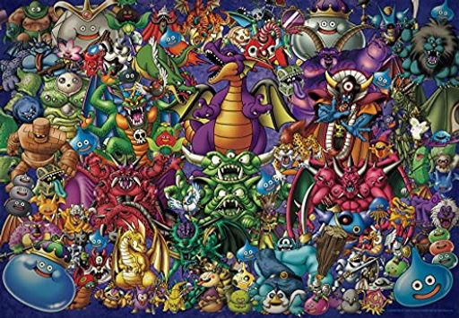ジグソーパズル ドラゴンクエスト35周年 1000ピース ドラゴンクエストジグソーパズル~モンスター集合編~ EP4507