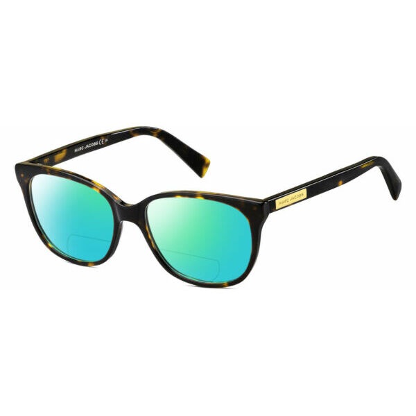 サングラス Marc Jacobs430 Cat Eye Polarized BIFOCAL Sunglasses Tortoise Havana Silver 51mm
