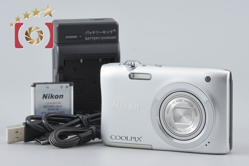 COOLPIX A100 シルバー コンパクトデジタルカメラ