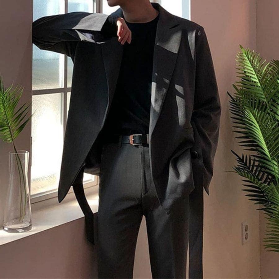 高品質新入 【NEWカラー追加】スーツ メンズ セットアップ カジュアル ビジネス 10428