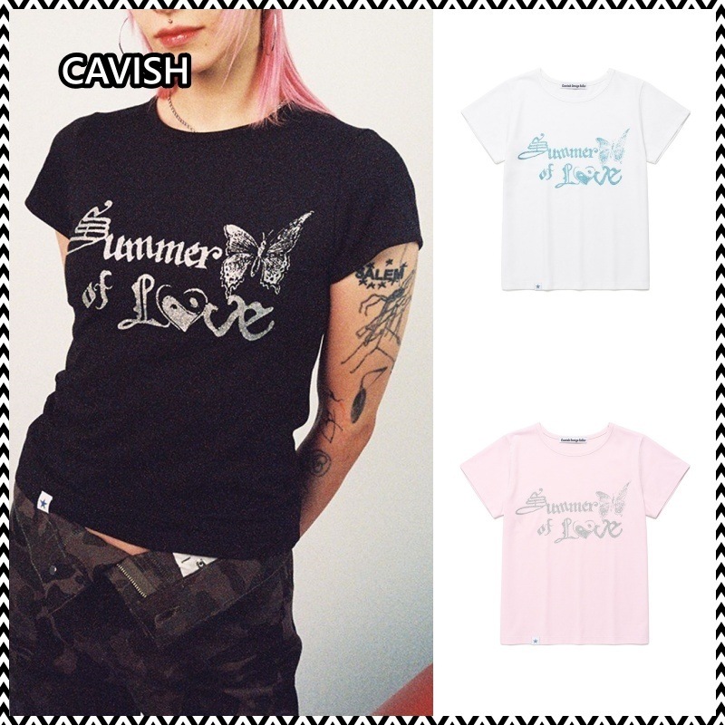 CAVISH W SOL SS TEE