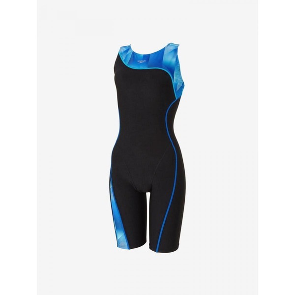 Speedo スピード アシンメトリールースンニースキン レディース SFW12403-BL 水着