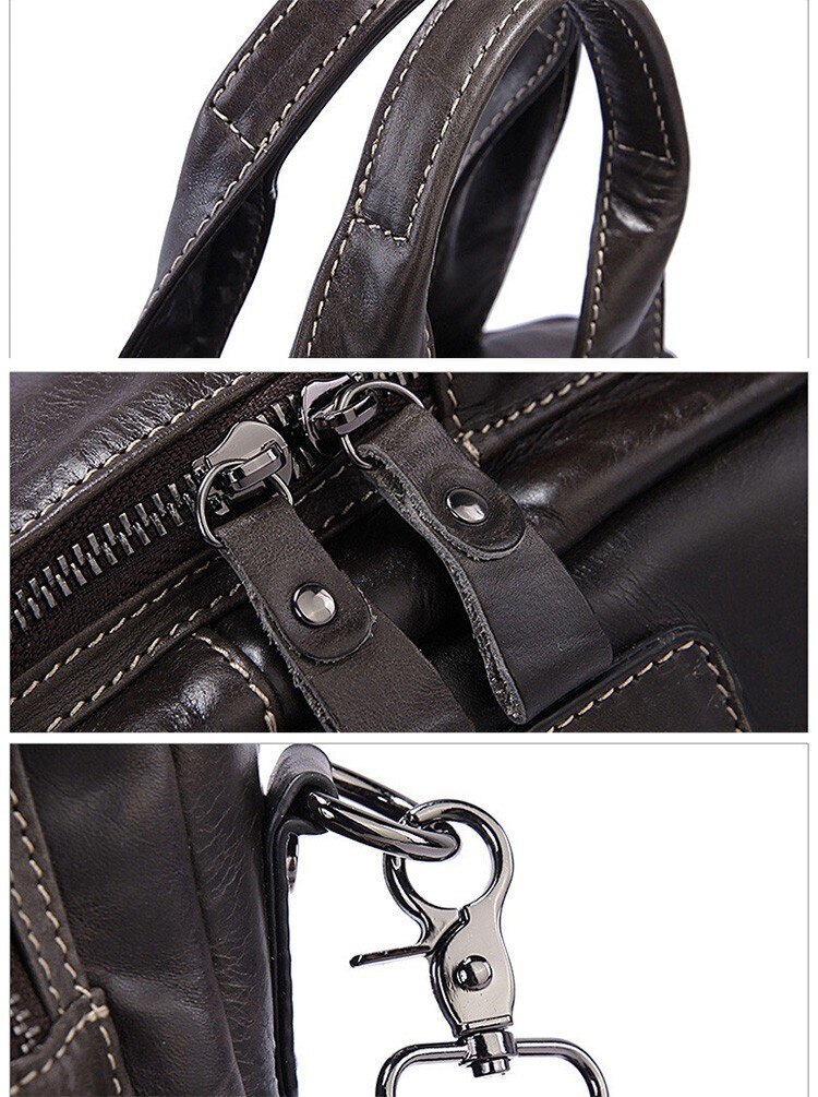 ショルダーバッグ ビジネス 牛革 斜め掛け 男女兼用 軽量 本革 男女兼用