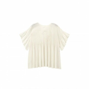 ブラウス プリー ホワイト 20825120491
