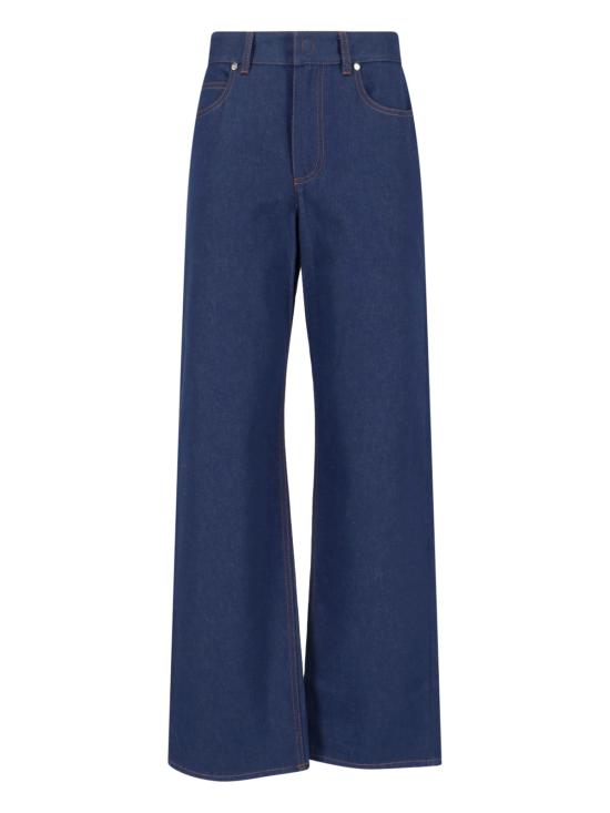 FENDI Women Denim Pants FLP882 AOHS F0QB0 Blue