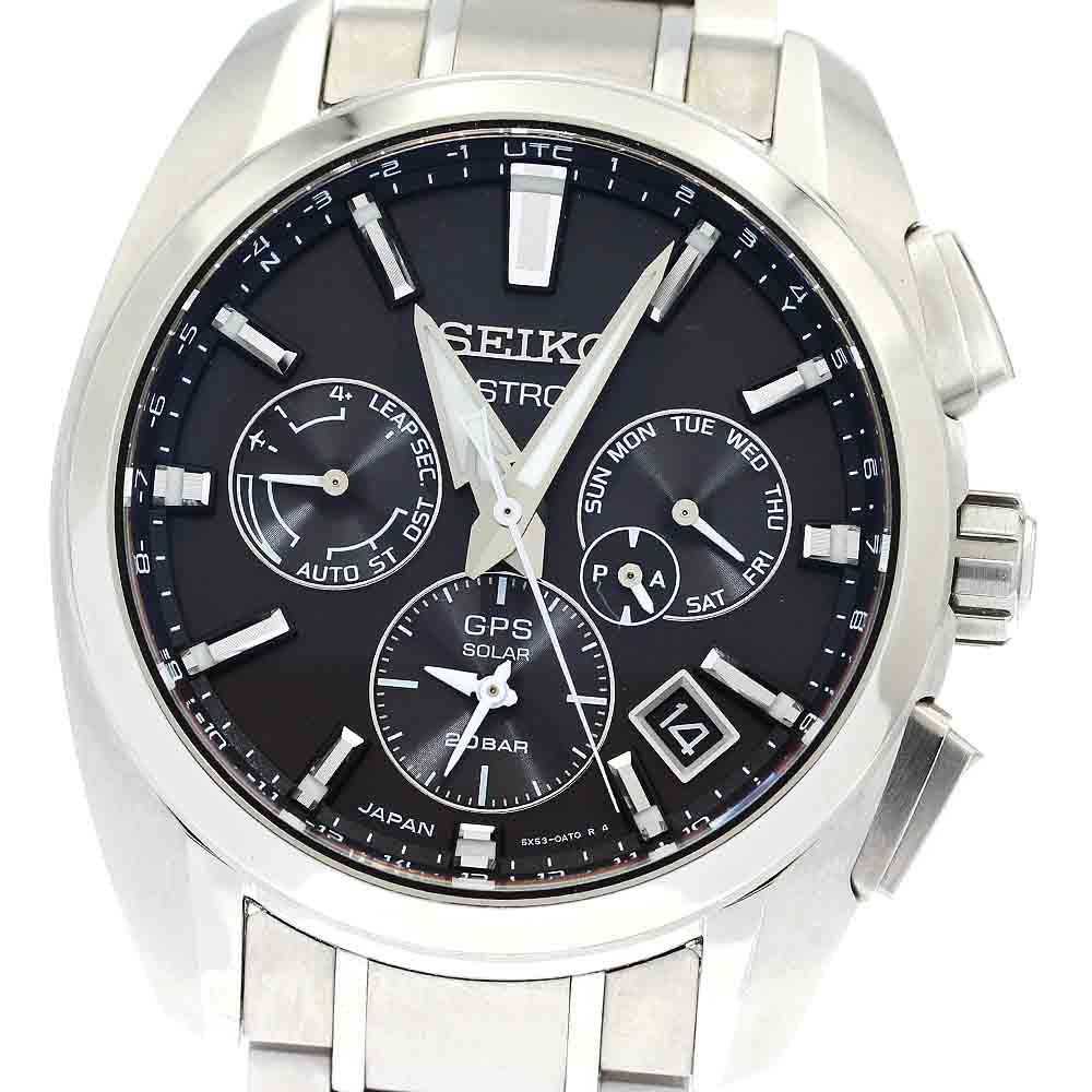 セイコー SEIKO SBXC067/5X53-0AV0 アストロン デイデイト ソーラー電波 メンズ 良品 箱・保証書付き_877254【中古】