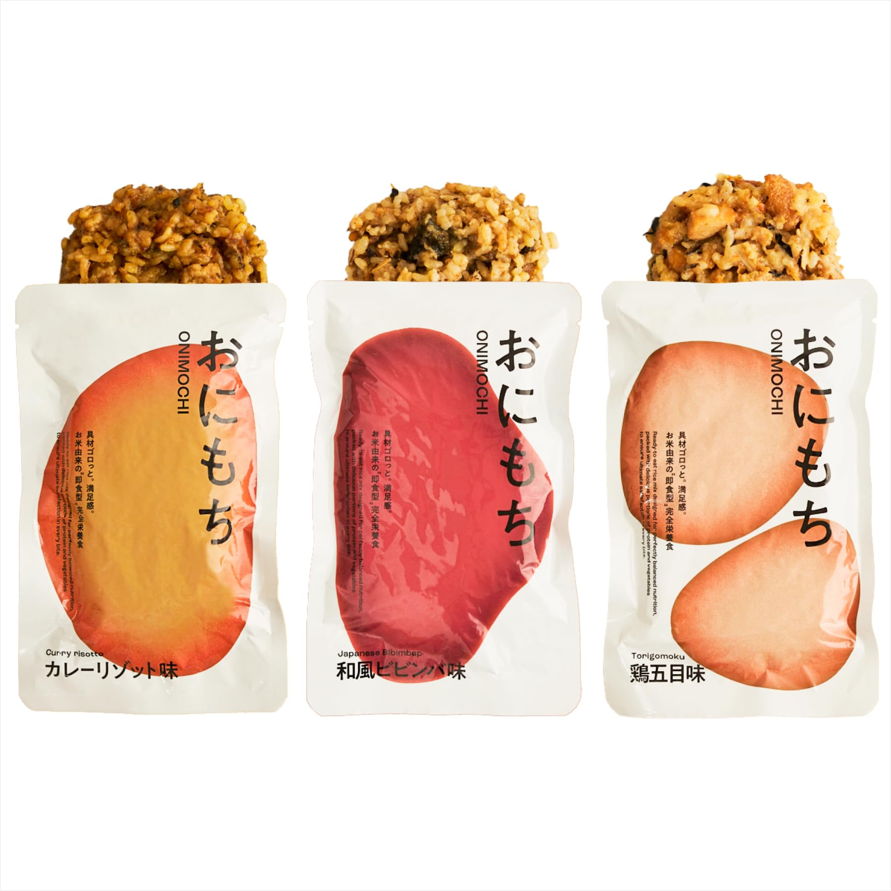 完全栄養食おにもち 9個セット 3種類×3個 vitom お米ベースの完全栄養食 非常食 備蓄 保存食 時短食 昼食 タイパ 完全栄養ごはん 防災食 5,476円