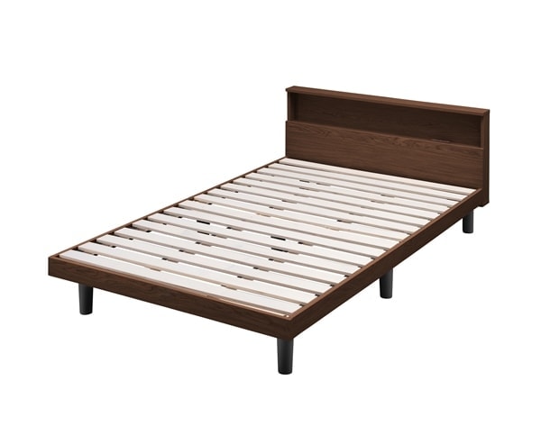 アイリスオーヤマ すのこベッドSD SNB-SD ブラウン(セミダブル)