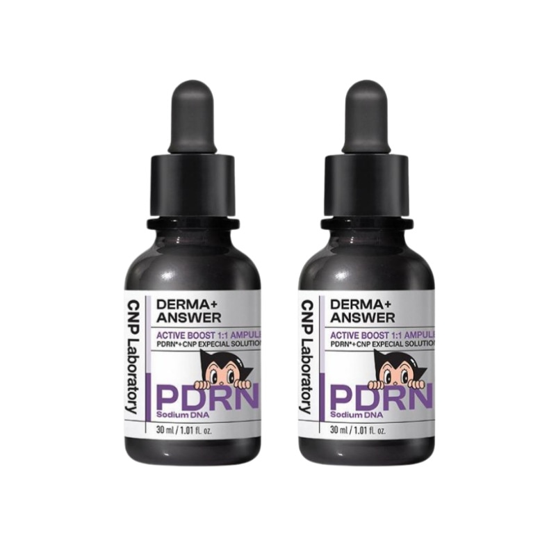 [1+1] [PDRN] ダーマアンサー アクティブ ブースト アンプル 30ml x2