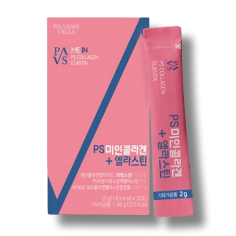 パームスビル PS美人コラーゲン+エラスチン 1箱（2g×30包） 5,223円