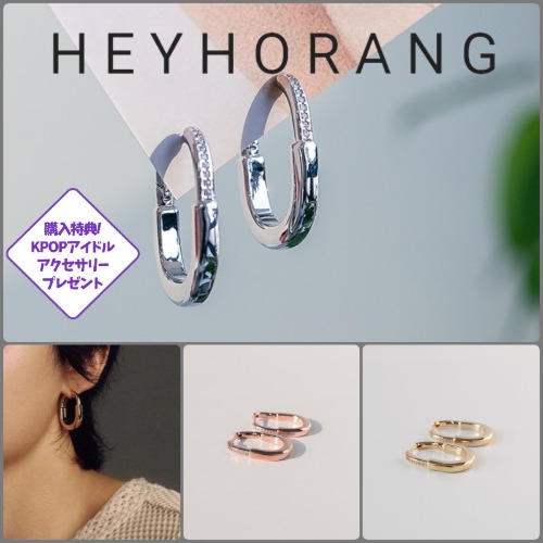 HEYHORANG公式取扱店 Odyssey One Touch イヤリング (ペア) ZEROBASEONE ライズ着用