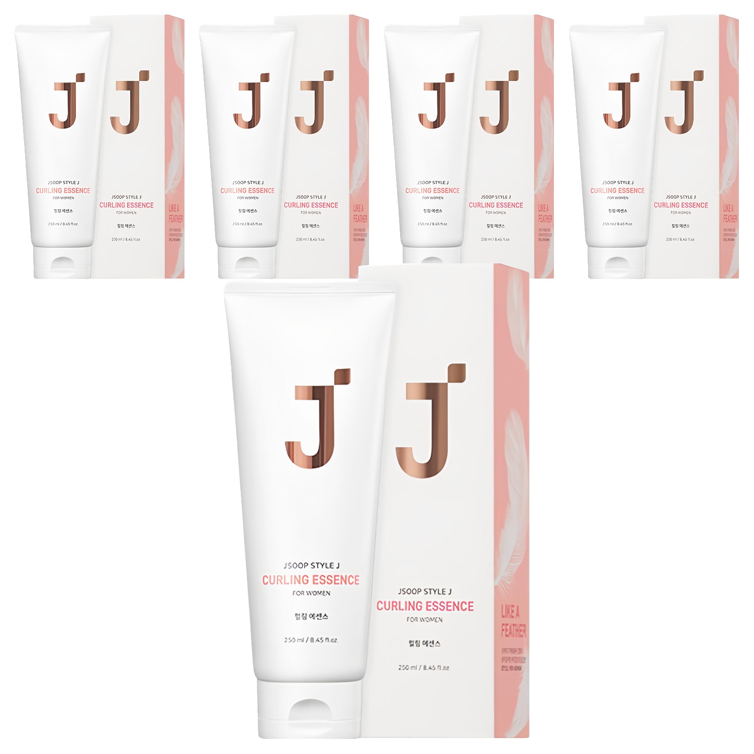スタイルJフォーメンカールヘアエッセンス, 250ml, 5個