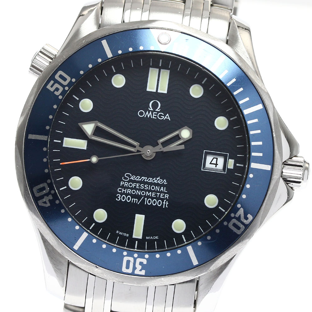 オメガ OMEGA 2531.80 シーマスター300 デイト 自動巻き メンズ _894014【中古】 157,450円