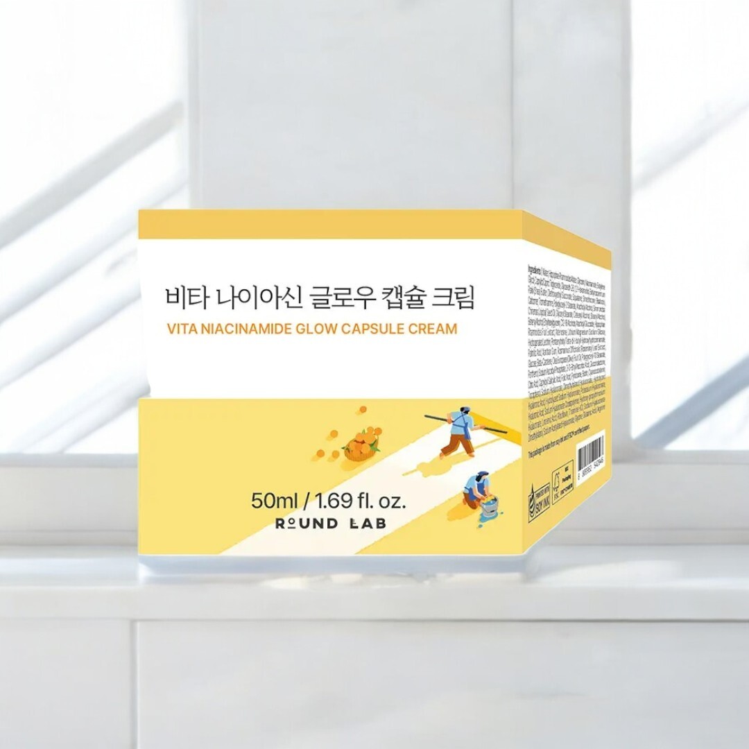 ビタミン ナイアシン カプセル クリーム 50ml [トーンケア+ツヤ+保湿]