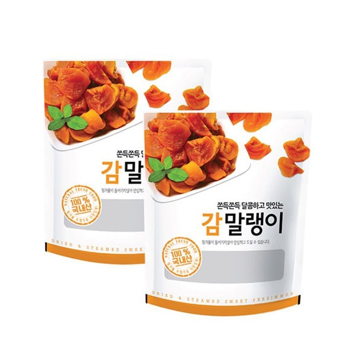 [韓国食品]永東黄土/韓国伝統的な甘い干し柿25袋/50g/韓国産100％/ソフト/スナック食品